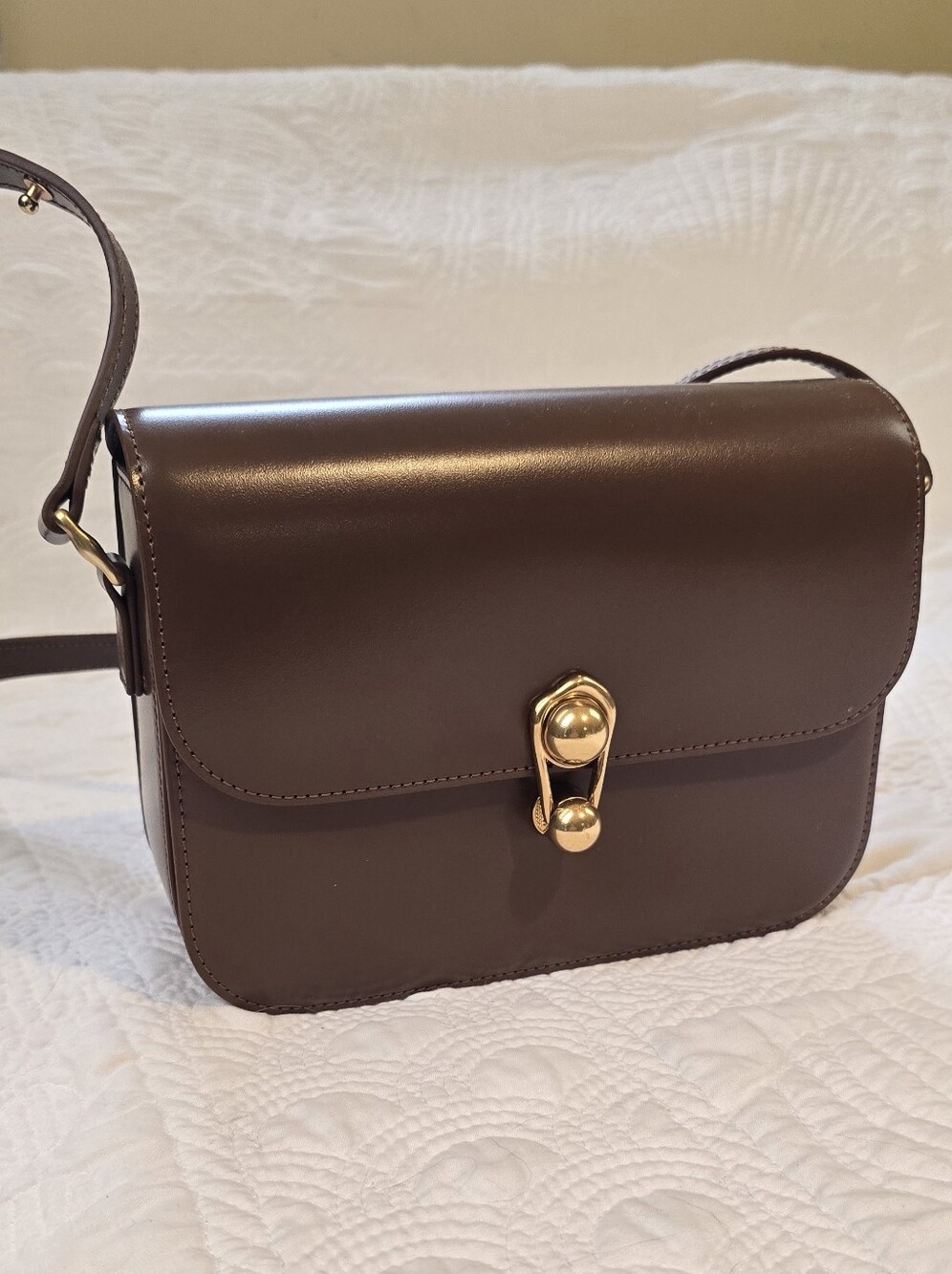 LA FESTIN Genuine Leather Crossbody Bag